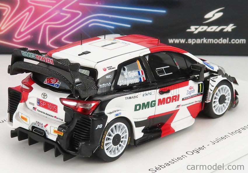 SPARK-MODEL S6588 Scale 1/43 | TOYOTA YARIS WRC N 1 WINNER RALLY
