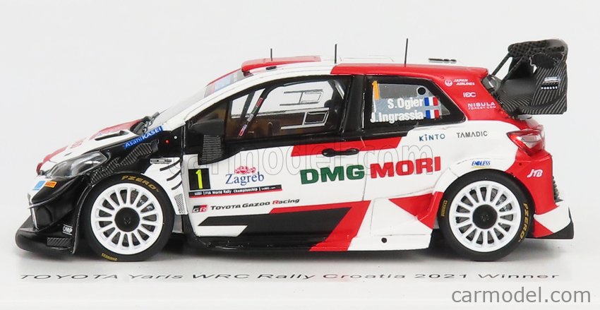SPARK-MODEL S6588 Scale 1/43 | TOYOTA YARIS WRC N 1 WINNER RALLY