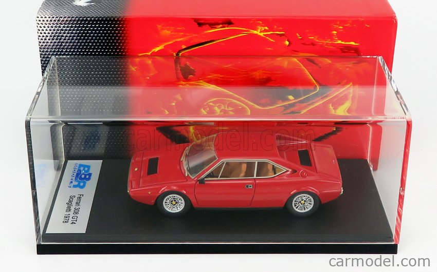 BBR-MODELS BBR103B Scale 1/43 | FERRARI DINO 308 GT4 SCAGLIETTI 1978 RED