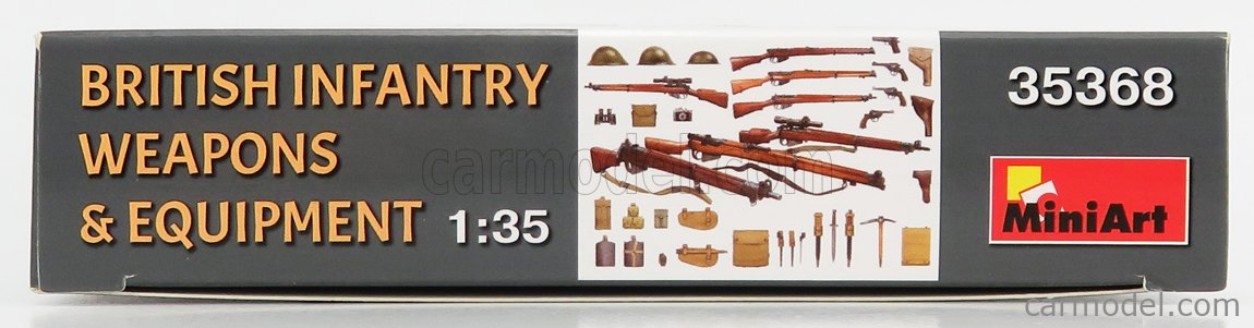 Plastic model kit British Infantry Weapons & Equipment 1/35 MiniArt  35368 