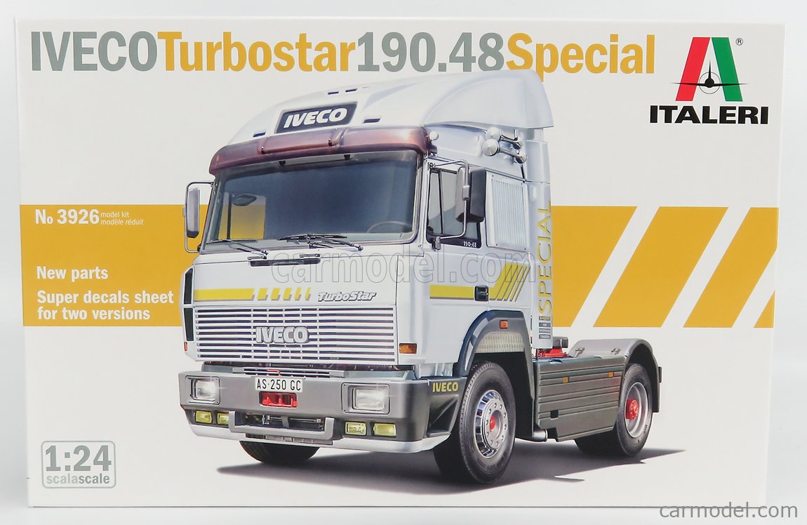 1:24 Italeri 3926 Iveco Turbostar 190.48 Special - Truck Plastic Modelbouwpakket
