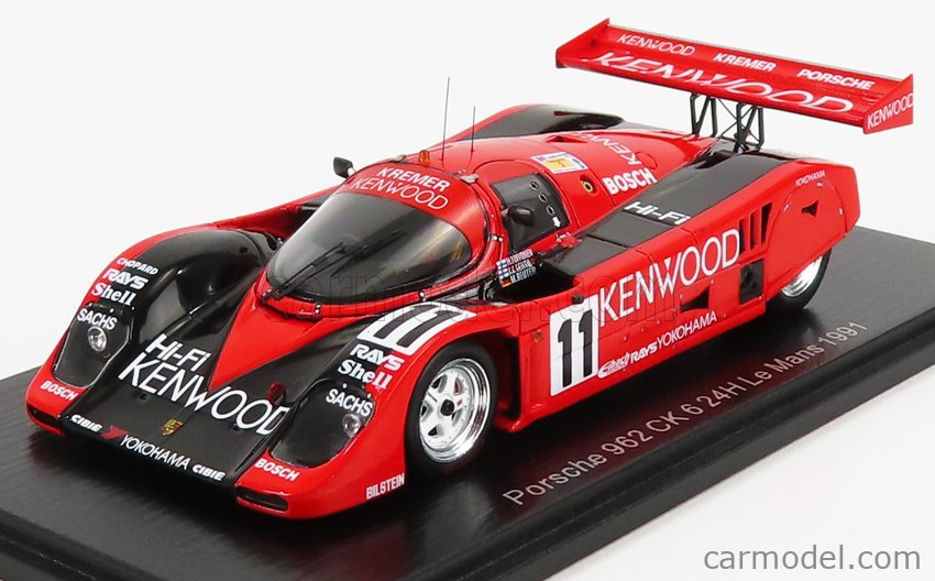 PORSCHE - 962 CK6 3.2L TURBO TEAM PORSCHE KREMER RACING N 11 24h LE MANS  1991 M.REUTER - H.TOIVONEN - J.J.LEHTO