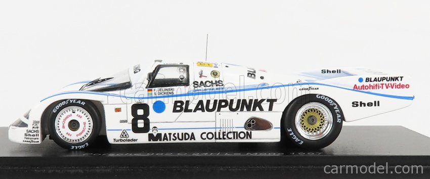 Miniature Spark S9872 Porsche 962 C N°8 | 24h Du Mans 1987 | 1/43