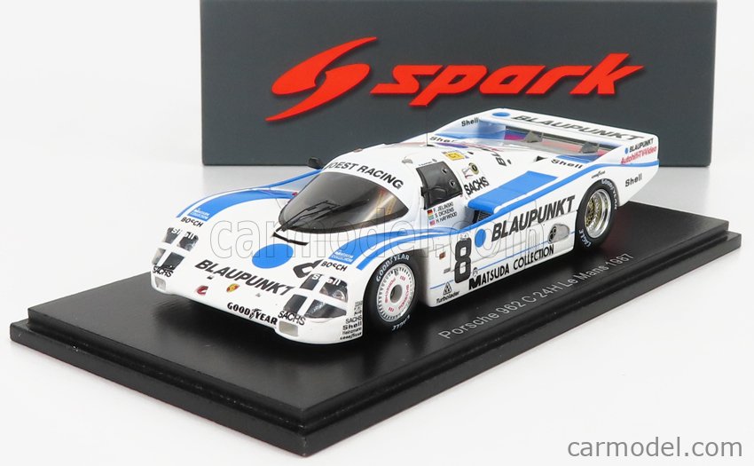 Porsche 962 C LH Vainqueur Le Mans 1987 n° 17 1/43 Spark MAP02028713