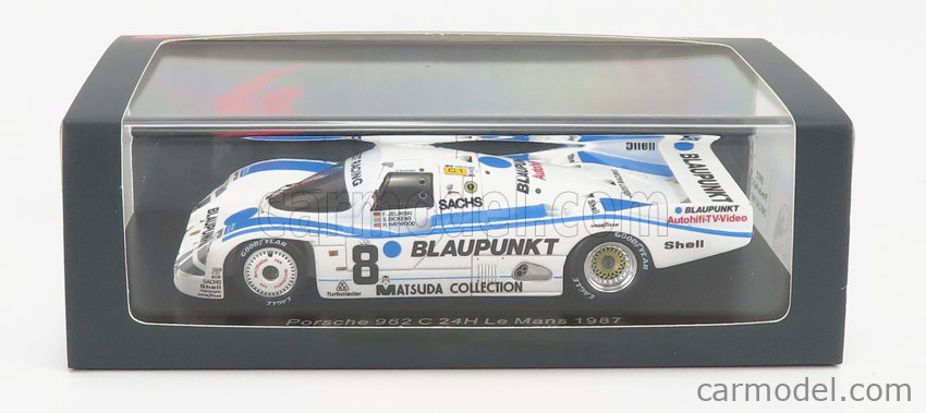 Spark - 1:43 - 1987 – Porsche 962C #8 Le Mans - Catawiki
