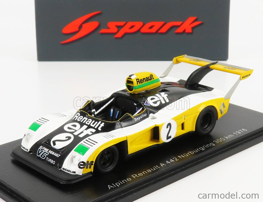 Hatchette 1/43 - Renault Alpine A442B Winner Le Mans 1978 Resin Model Car