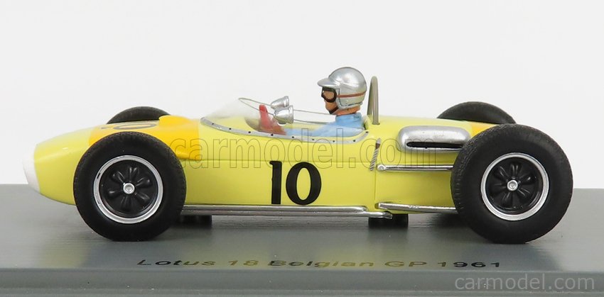 LOTUS 18 WILLY MAIRESSE 1961 N.10 BELGIAN GP 1:43