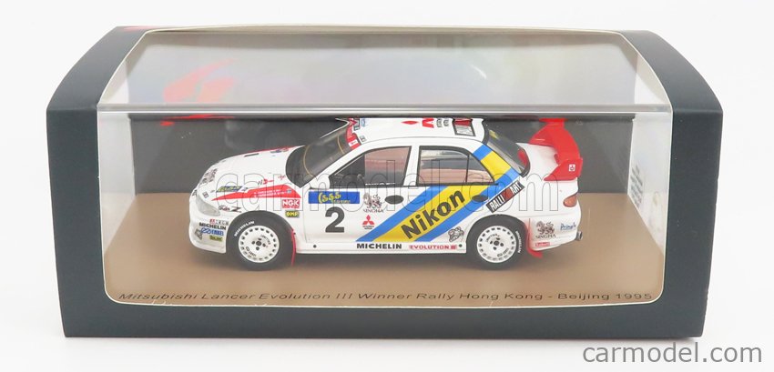 MITSUBISHI - LANCER EVOLUTION MKIII N 2 WINNER RALLY HONG KONG BEIJING 1995  K.ERIKSSON - S.PARMANDER