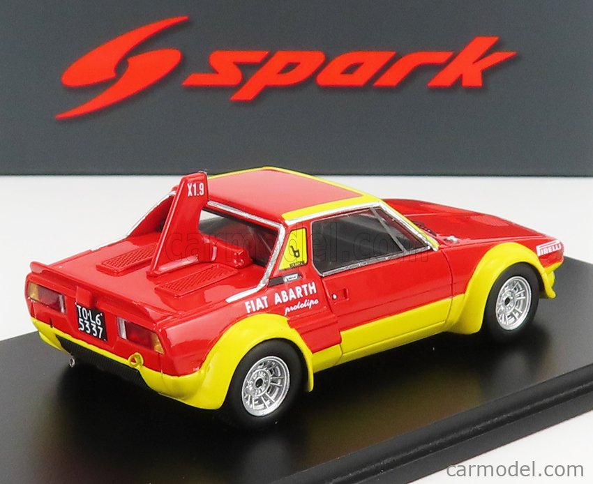 正規品質保証】 FIAT ABARTH X1/9 PROTOTIPO 1/43 ミニカー ミニカー