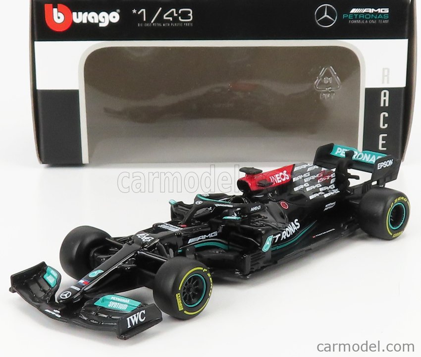 2021 Mercedes AMG F1 W12 E-Performance #44 Hamilton 1:43 by burago 38038H New