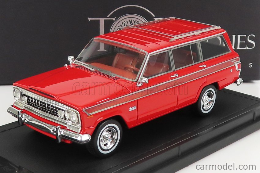 Modèle Réduit Jeep Grand Wagoneer 1979 1/43 Top Marques Argenté - Neuf, échelle 1:43