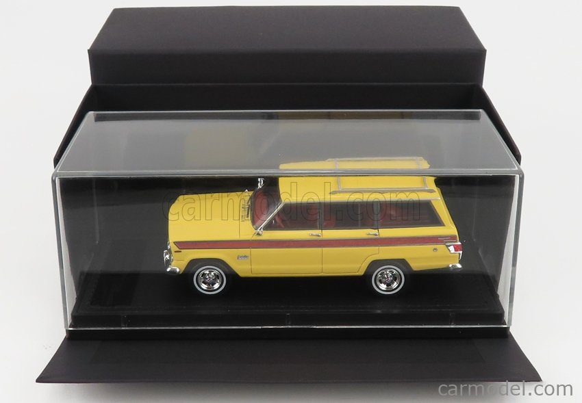 TOPMARQUES TM43-019D Масштаб 1/43  JEEP GRAND WAGONEER 1979 YELLOW