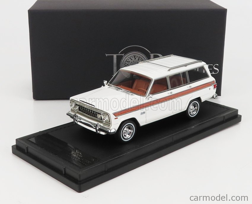 Maquette Jeep Grand Wagoneer 1979 - 1/43 Silver - Top Marques - Collection Miniature
