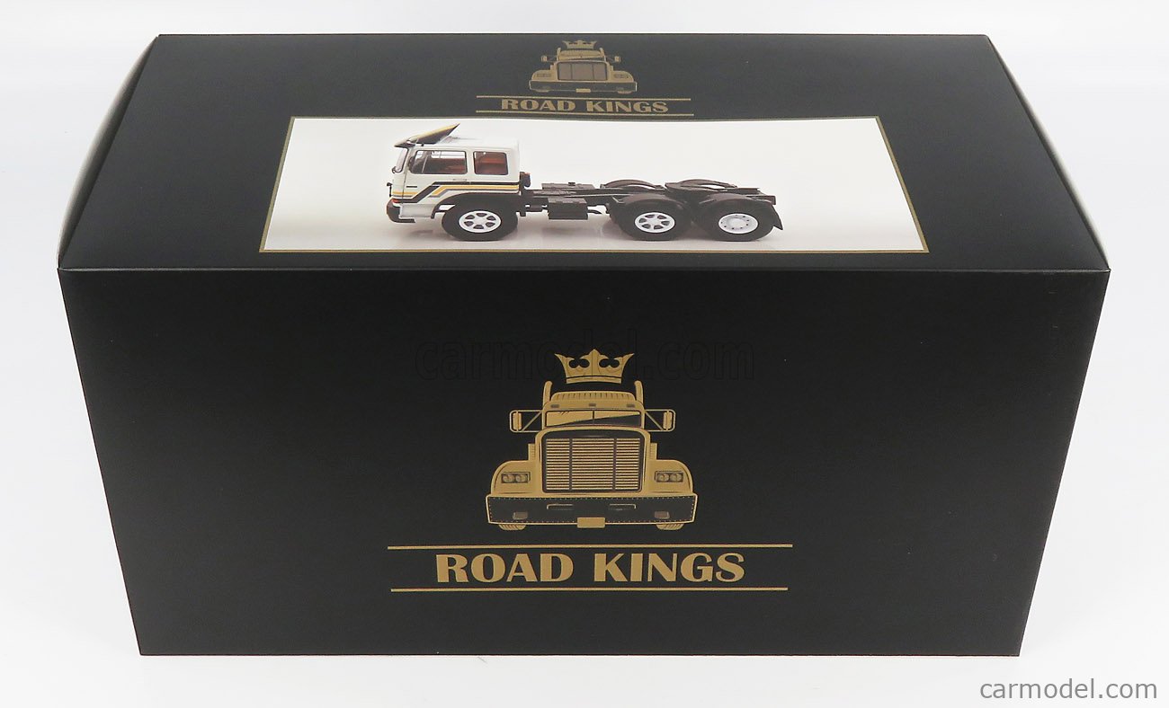 ROAD-KINGS RK180111 Scale 1/18 | MAN F8 TRACTOR TRUCK 3-ASSI 1978 
