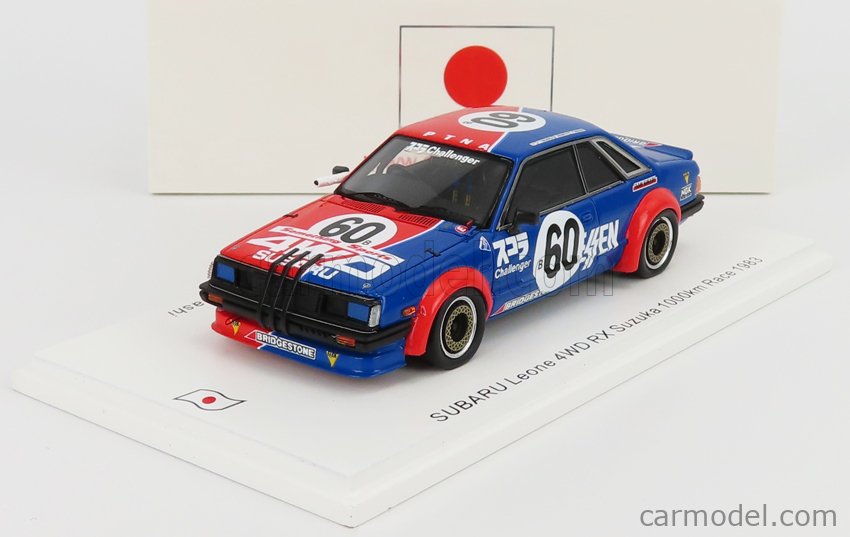Hi-Story 1/43 Subaru Leone RX II 1986 – Modelo De Resina De