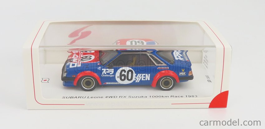 SPARK-MODEL SJ064 Scale 1/43 | SUBARU LEONE RX 4WD N 60