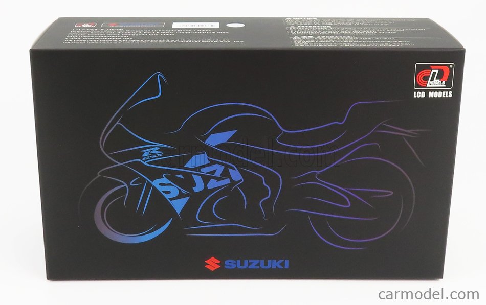 LCD-MODEL LCDM2001BU Scale 1/12  SUZUKI GSX R1000R 2020 BLUE BLACK