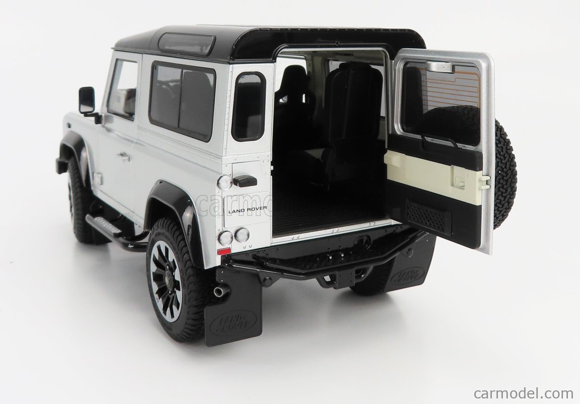 LCD-MODEL LCD18007-Si Escala 1/18  LAND ROVER DEFENDER 90 WORKS V8 70th EDITION 2018 SILVER