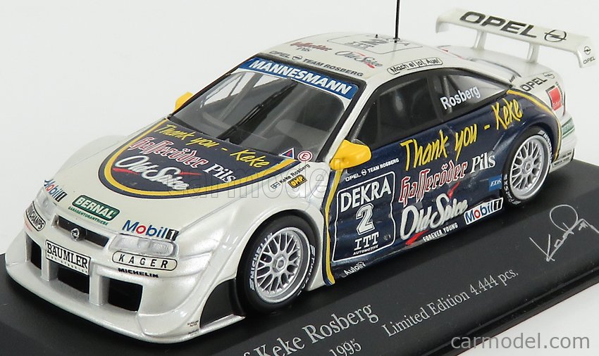 Opel Calibra DTM 1996 Rosberg #43 - UT Models 1/18 - Collection Miniature Neuve