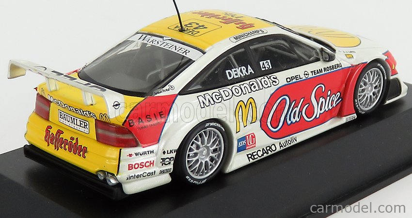 OPEL CALIBRA DTM TEAM ROSBERG UT MODELS MINICHAMPS 1/18 (Neu (gemäss