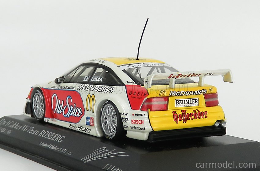 Opel Calibra DTM 1996 - Modèle Réduit UT Models 1/18, Rosberg, Occasion