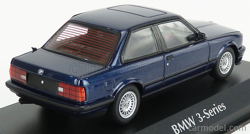 BMW 3-Series (E30) 1989 Blue Metallic Maxichamps 940024001