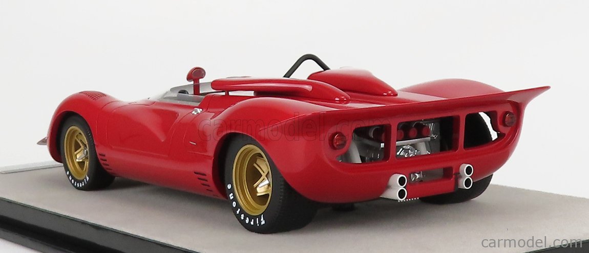 FERRARI - 350 P4 SPIDER CAN-AM PRESS 1967