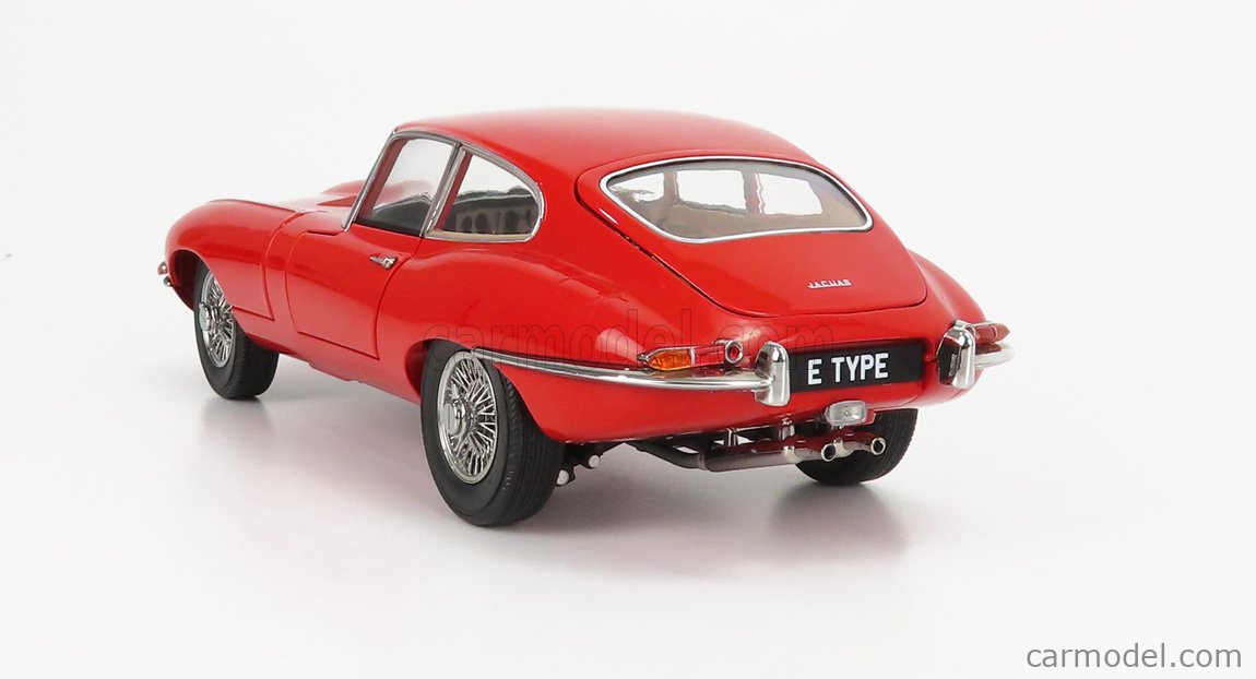 KYOSHO 08954R Scale 1/18  JAGUAR E-TYPE COUPE MK1 RHD 1961 RED