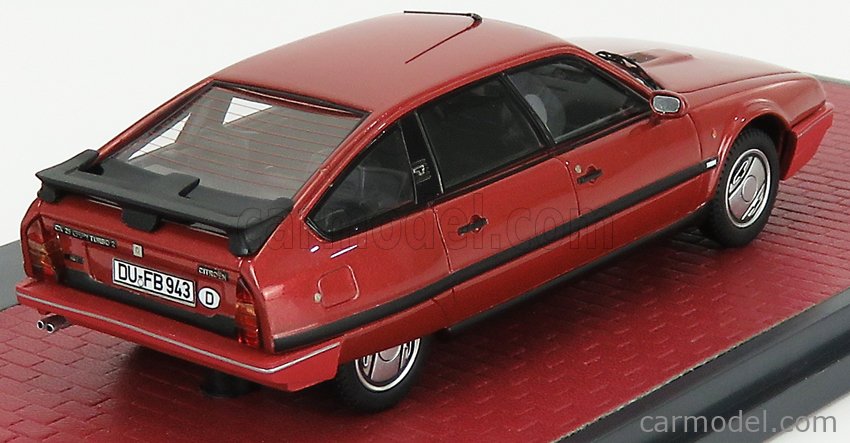 MATRIX SCALE MODELS MX40304-112 Masstab: 1/43  CITROEN CX GTI TURBO II 1986 WITH FIGURE HORST S.DUISBURG RED