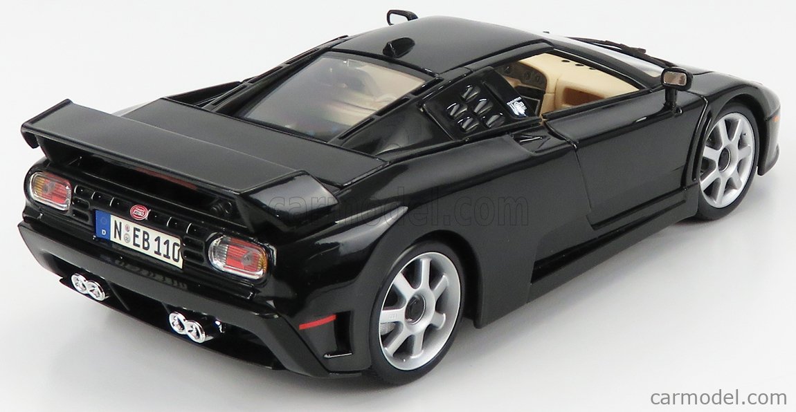 MAISTO 31700 Scale 1/18 | BUGATTI EB110 DAUER 1992 BLACK