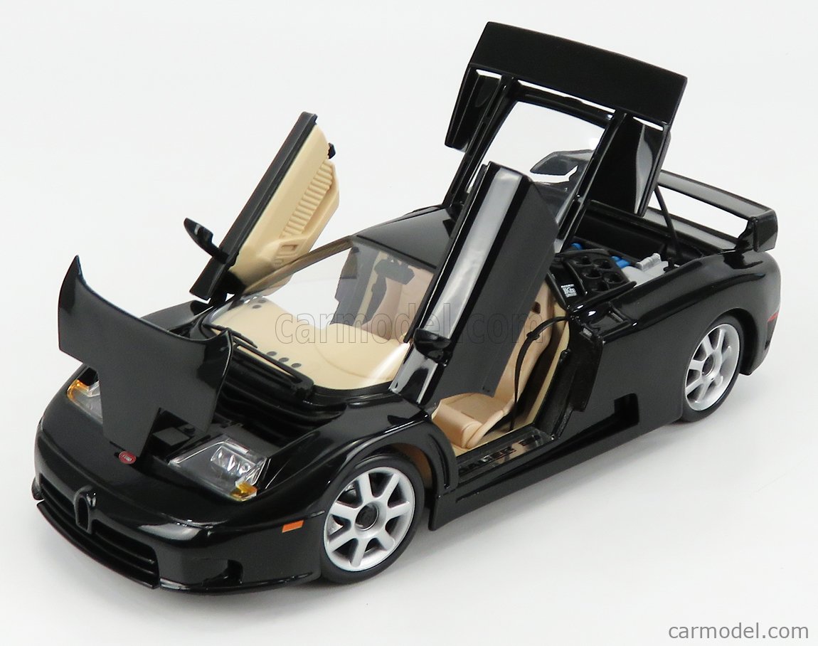 MAISTO 31700 Scale 1/18 | BUGATTI EB110 DAUER 1992 BLACK