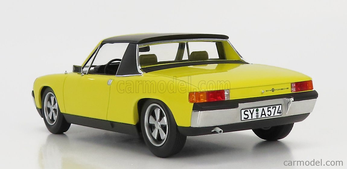 NOREV 187689 Scale 1/18 | PORSCHE VOLKSWAGEN 914/4 2.0 1975 YELLOW
