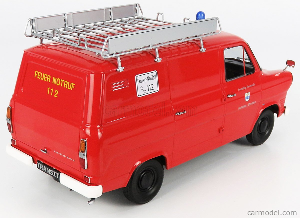 FORD ENGLAND - TRANSIT MKI VAN FEUERWEHR - FIRE ENGINE 1970