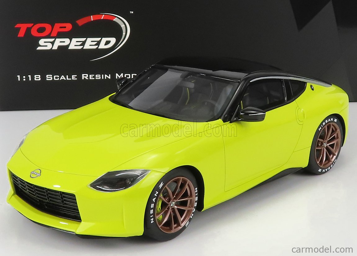 再販開始 NISSAN - FAIRLADY Z PROTO 2021 - YELLOW BLACK /TOPSPEED 1