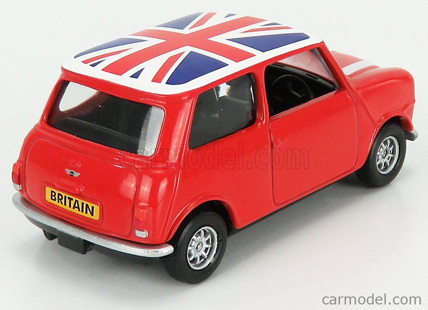 CORGI GS82109 Scale 1/36 | AUSTIN MINI 1970 - ENGLISH FLAG RED