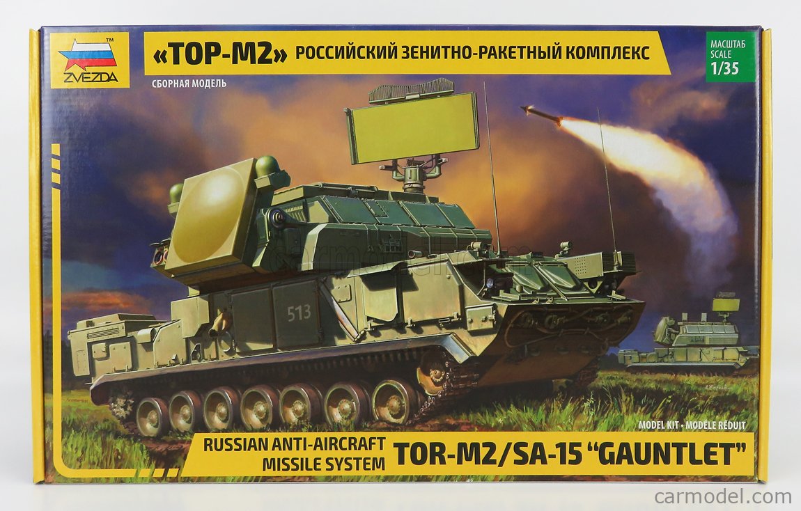 Zvezda 3633 The Russian anti-aircraft missile systems Tor-M2 