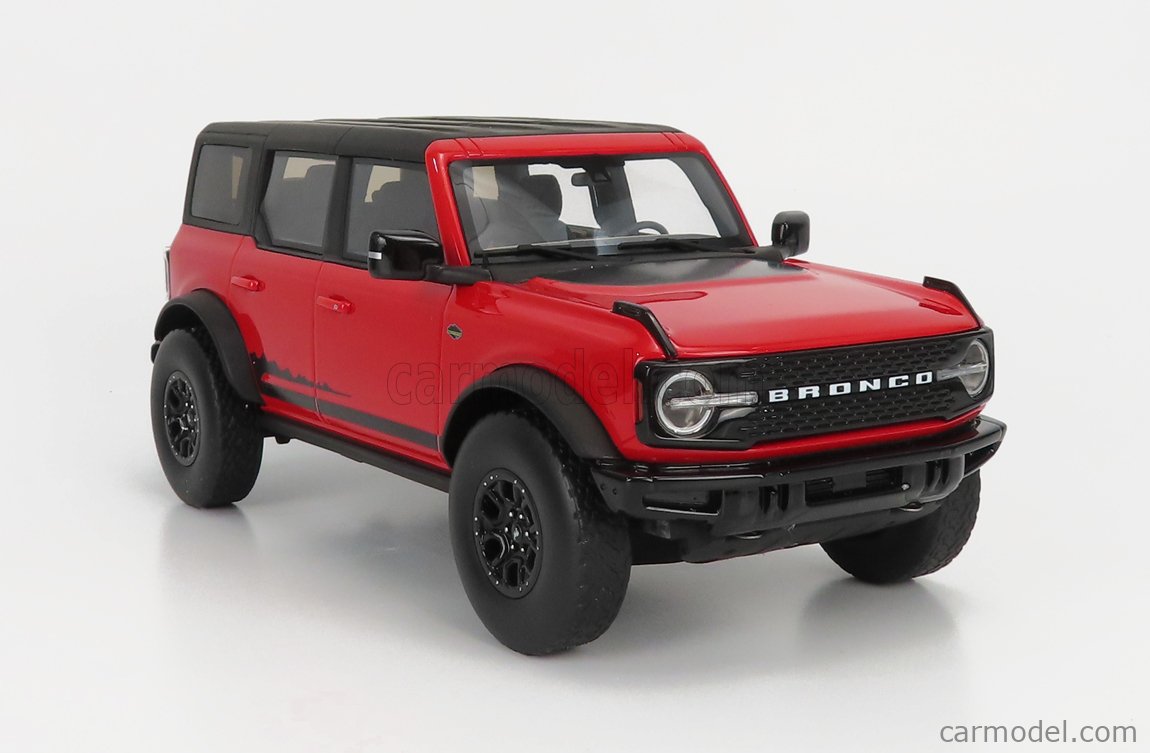 GT-SPIRIT GT360 Scale 1/18 | FORD USA BRONCO 4-DOOR 2021 RED