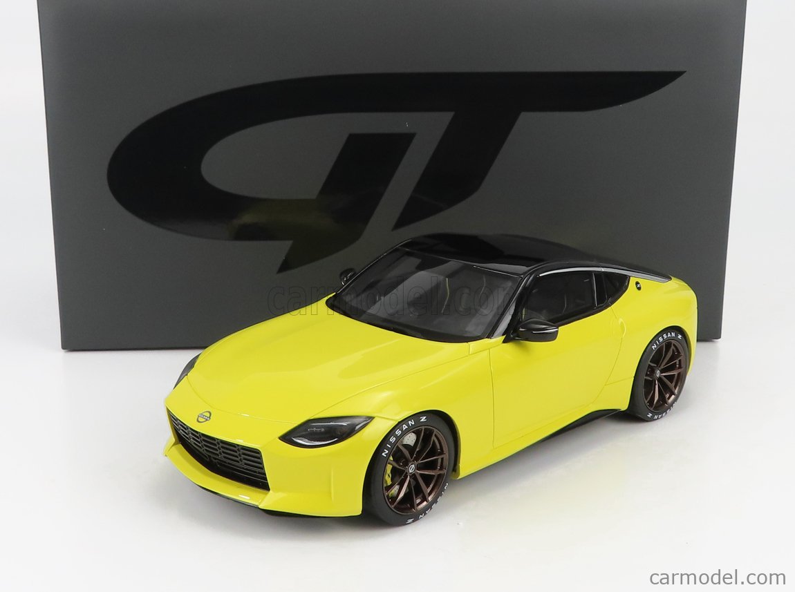 GT363 GT SPIRIT Nissan Z Proto Yellow 1/18