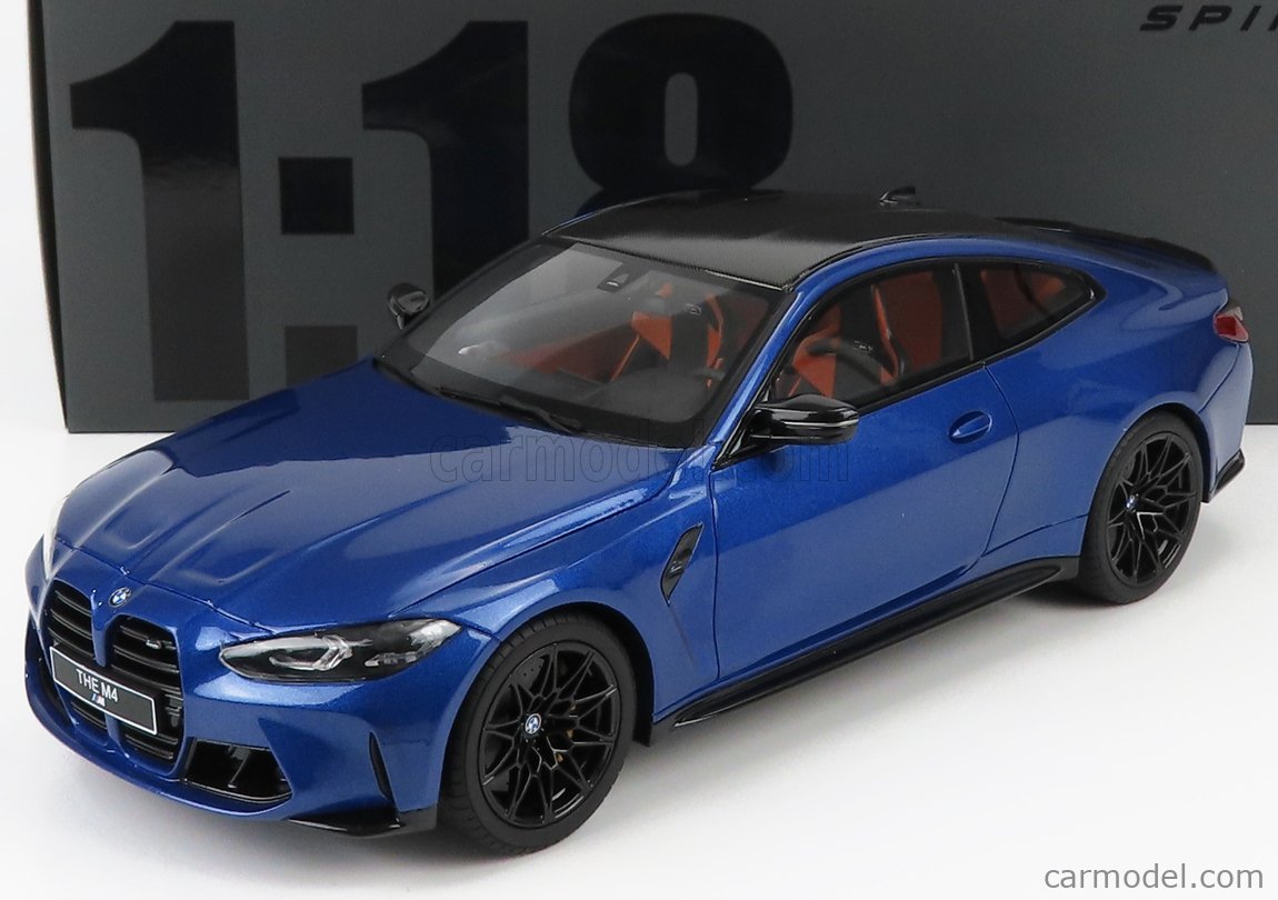  GT Spirit 851 BMW M4 Competition Coupe G82 2021 blau  1:18 limitiert 1/1300 Modellauto