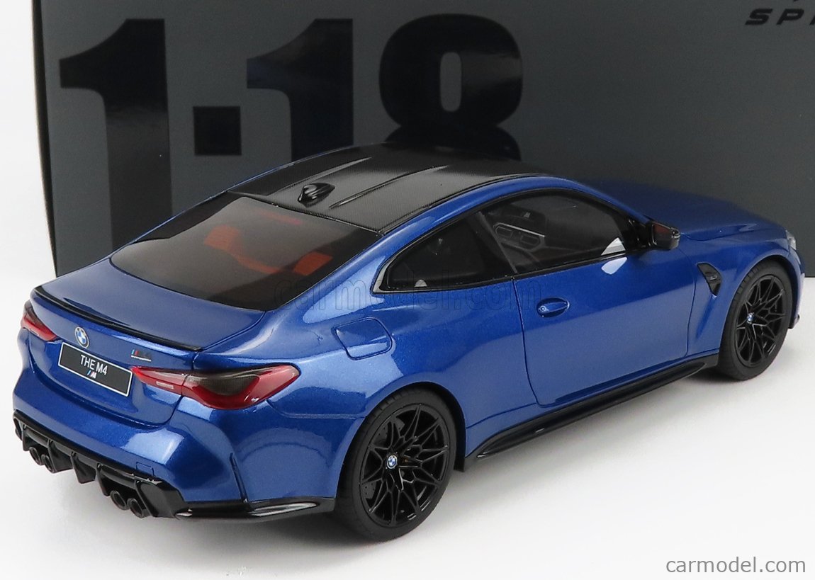 GT-SPIRIT GT851 Scale 1/18  BMW 4-SERIES M4 COMPETITION COUPE (G82) 2021  PORTIMAO BLUE MET