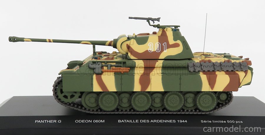 OD60 Tank 1/43 ODEON : PANTHER G Bataille des Ardennes 1944 – Jumajo