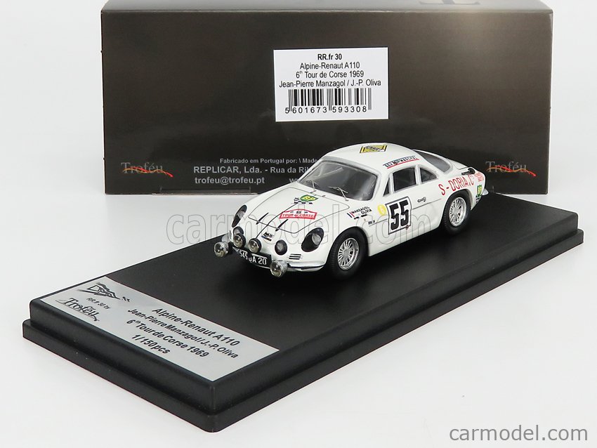 ALPINE A 110 Renault 1969 Tour De Corse 1/43° Uh / Hachette Neuf Sans