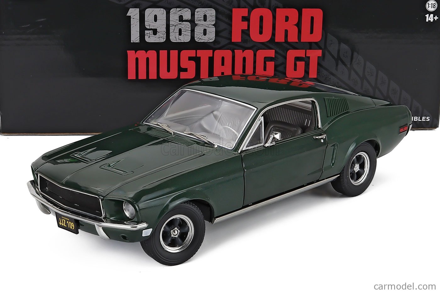 GREENLIGHT 13615 Scale 1/18 | FORD USA MUSTANG GT390 COUPE 1968