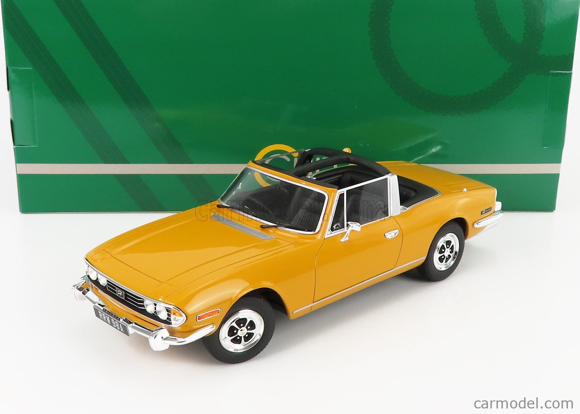1:18 CULT SCALE MODELS Triumph Stag Mki Semiconvertible 1970 Orange CML120-2 MMC