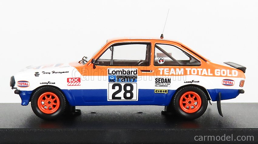 TROFEU TRRUK66 Scale 1/43 | FORD ENGLAND ESCORT MKII N 28 RALLY RAC ...