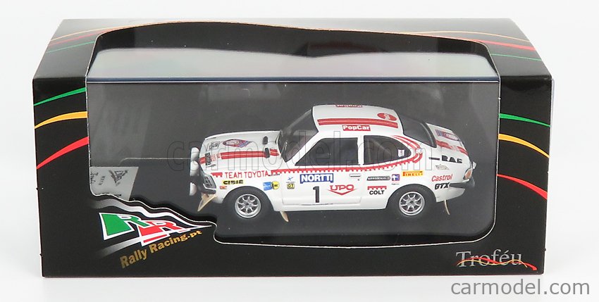 Miniature Auto 1:43 Trofeu - Toyota Corolla Levin N°6, Rallye Acropolis 1975, Andersson/Hertz, TRRGR10