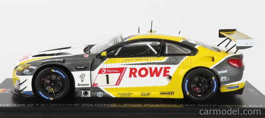 SPARK-MODEL SG786 Scale 1/43 | BMW 6-SERIES M6 GT3 TEAM ROWE RACING N 1 ...