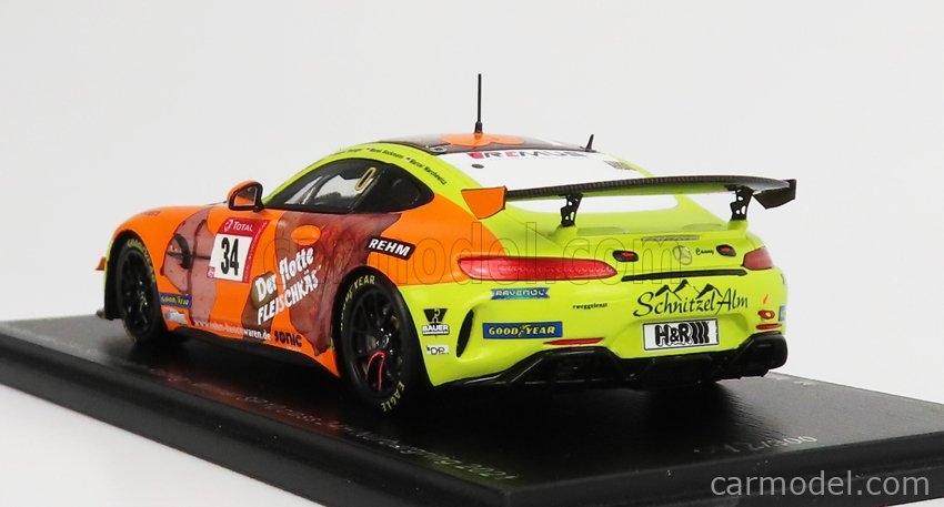 Spark Mercedes-AMG GT4 #36 Black Falcon - Vainqueur 24h Nürburgring 2021 - 1/43