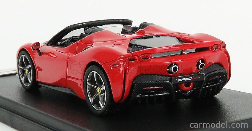 Ferrari Sf90 Stradale Hybrid 1:64 Edicola - Modèle 2019 1000Hp Avec Vitrine, Neuf