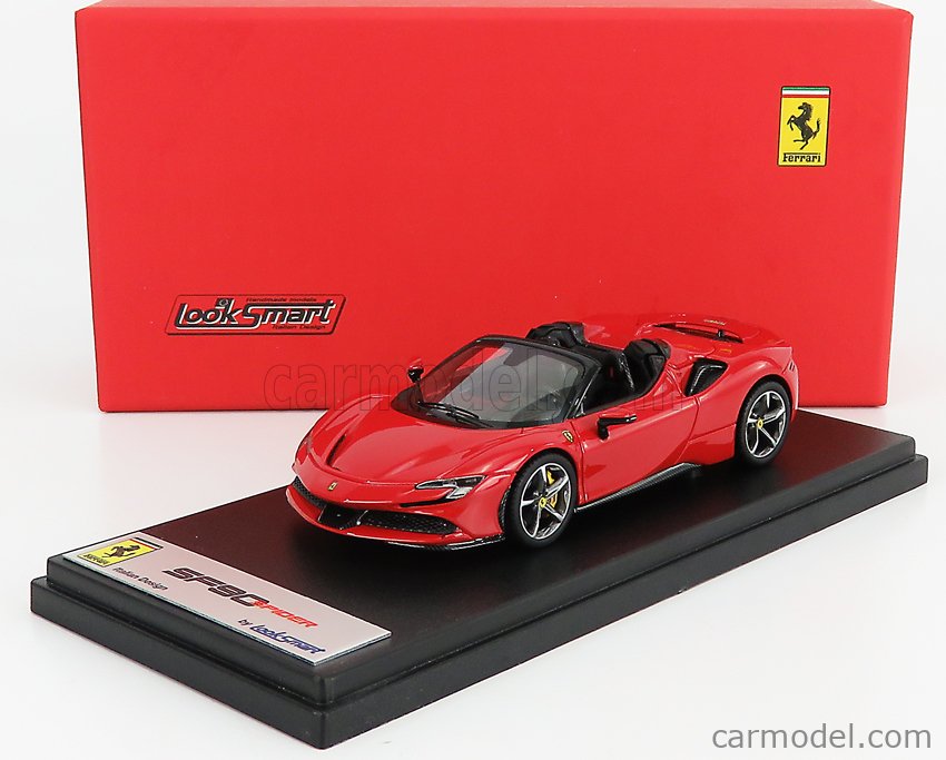LookSmart 1:43 Ferrari SF90 Stradale Año de construcción 2019 avus blanco / negro LS504F modelo LookSmart 1:43 Ferrari SF90 Stradale Año de construcción 2019 avus blanco / negro LS504F modelo